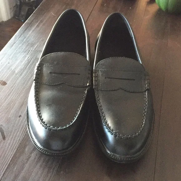 Hush Puppies Steel Toe Penny Loafers Amazon.com | Hush Puppies Womens Wren Loafer Flat, Black  main image 3